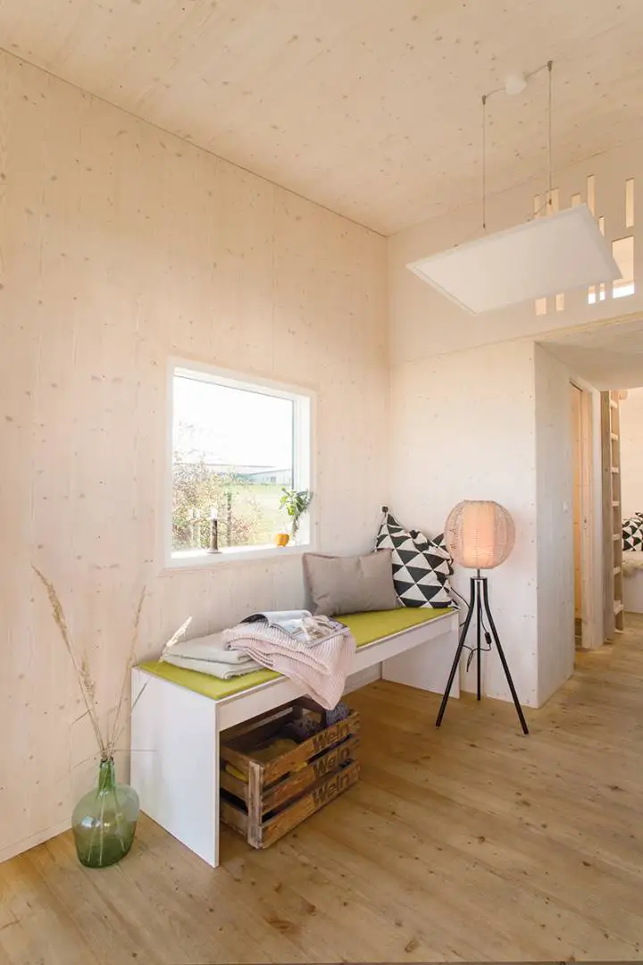 德国 KOOP Mobile Holzbausysteme 的灰色木屋 Hytte | 自然与舒适的完美结合-9