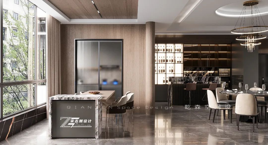 摩登品格自在悠然丨乾森空间设计-24