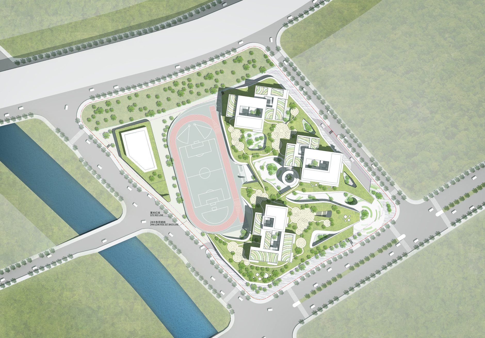 在建方案 | 绿野小镇：钱江新城二期未来校园项目 / 10 Design-16