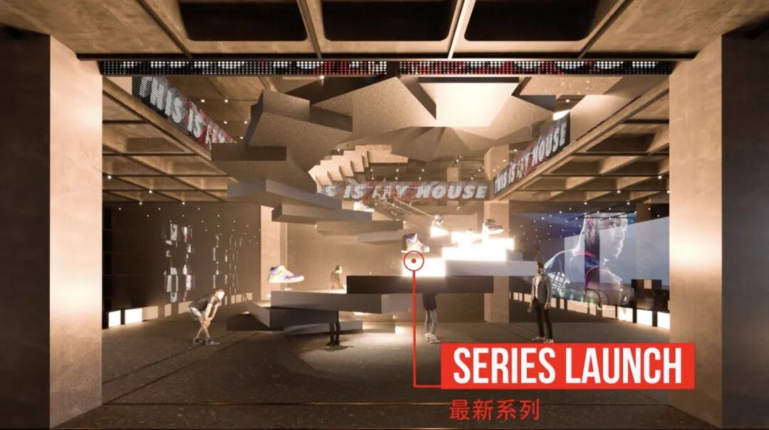 llLab.竞赛获胜方案|LININGCENTERCOURTCONCEPT李宁中央球场概念总店-131