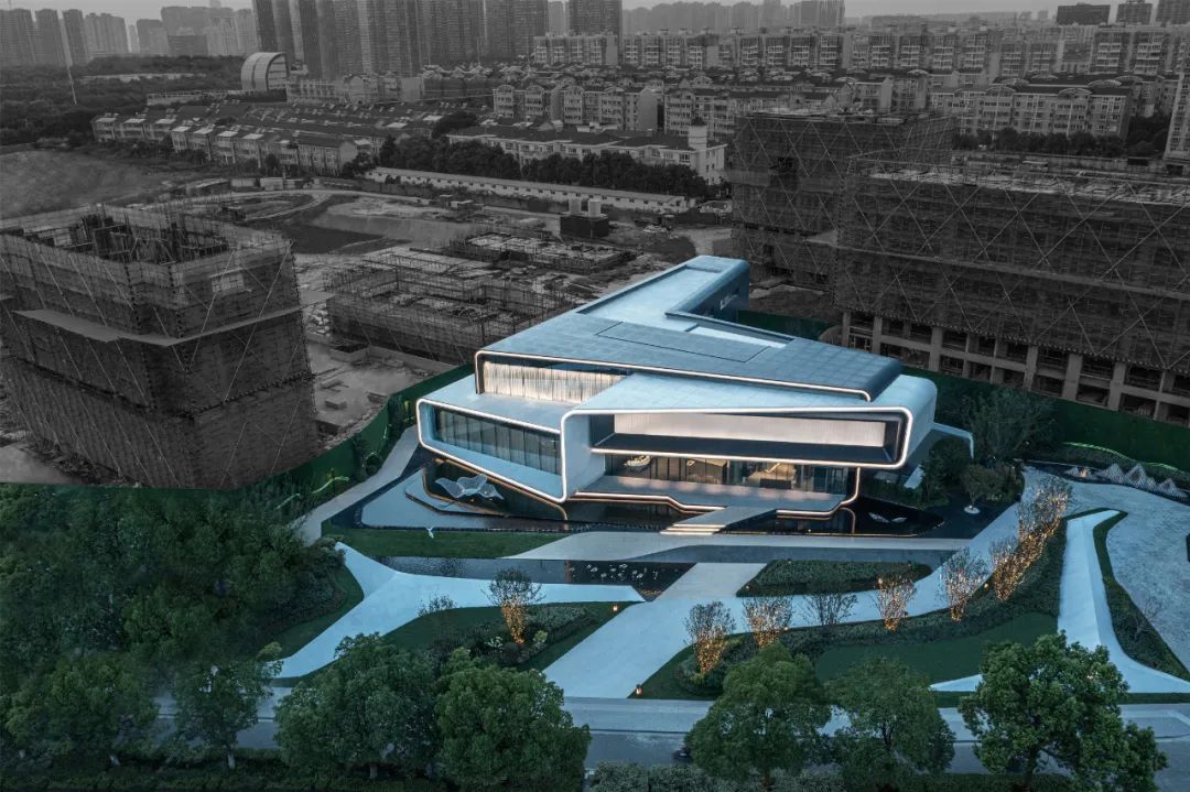 龙信臻园售楼处丨中国常州丨KLID达观国际建筑设计事务所-22