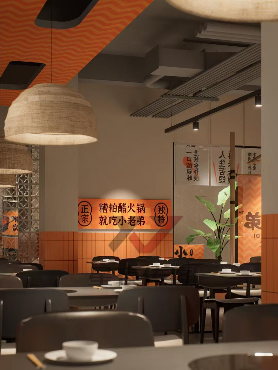 糟柏醋火锅，美食与视觉的体验-5