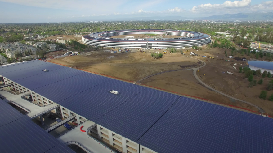 Drone footage captures Apple Park as it prepares to welcome employees-3