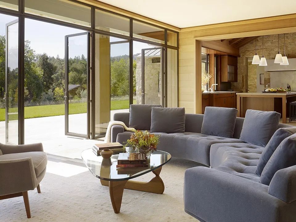 加州乡村的现代生活空间-43