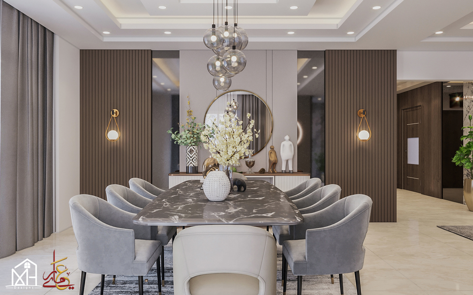 Modern Contemporary Reception & Entrance-11