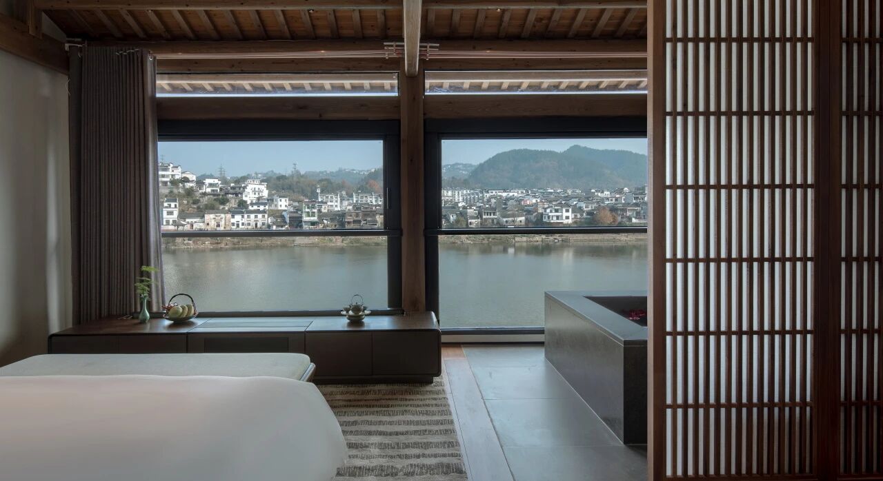 黄山紫阳烟雨度假酒店丨中国安徽丨风合睦晨空间设计-104