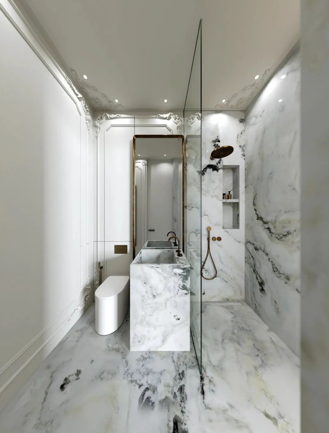 现代轻奢公寓设计丨Konstantin Kildinov-29