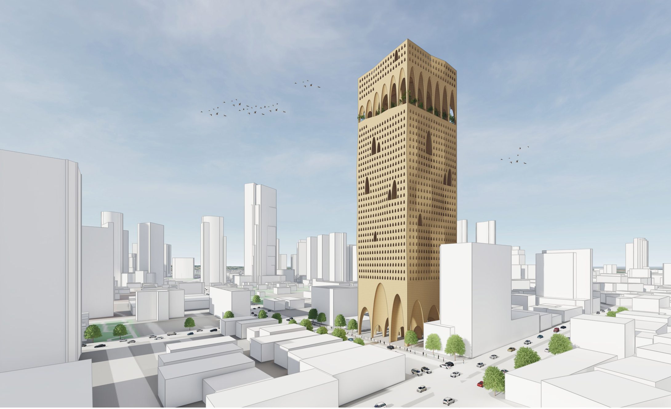 环境友好型摩天大楼 | 重新定义城市天际线-29