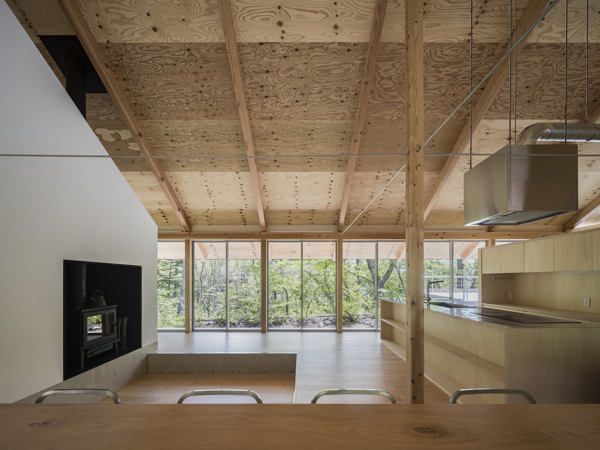轻井泽别墅丨日本丨Takahiro Endo Architects Office-18