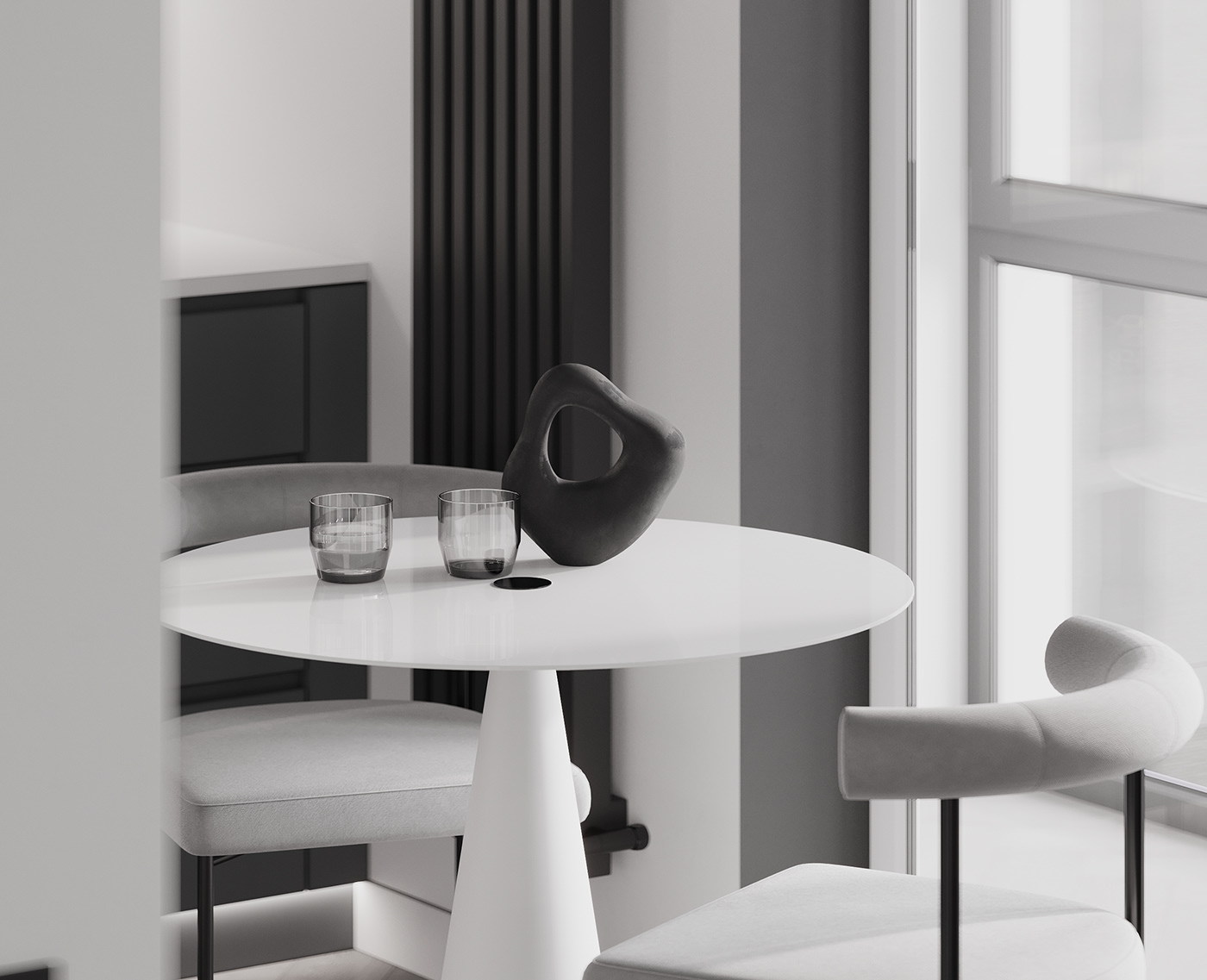 浅色系公寓设计 美的好高级！-17