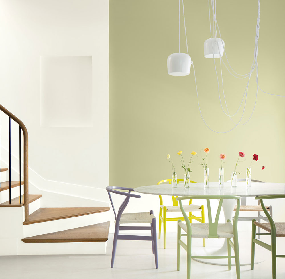 2022 年室内设计色彩趋势 | Benjamin Moore 的淡雅春季调色板-15