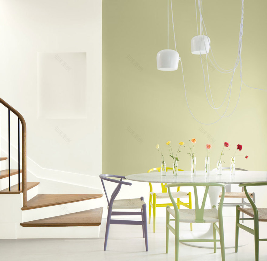 2022 年室内设计色彩趋势 | Benjamin Moore 的淡雅春季调色板-15