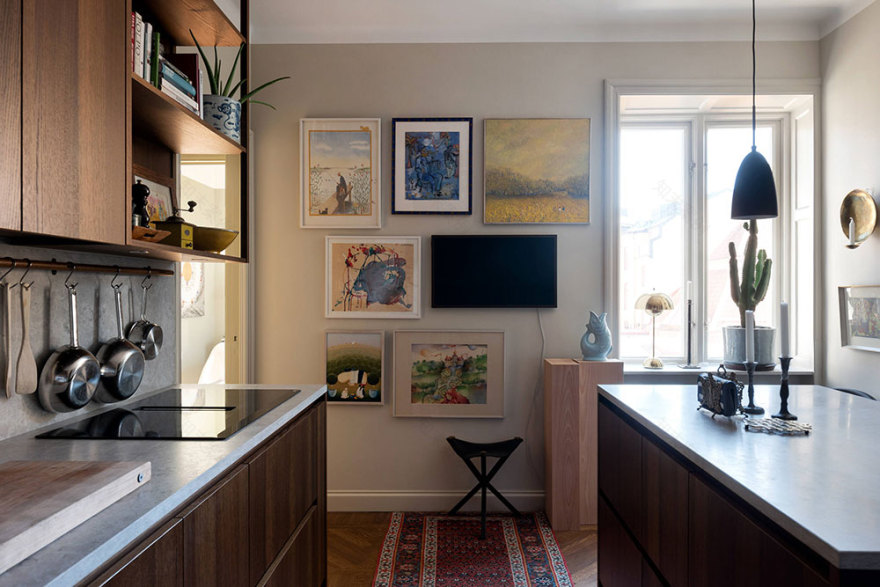 瑞典风情公寓 | 细节装饰展现温馨舒适-19