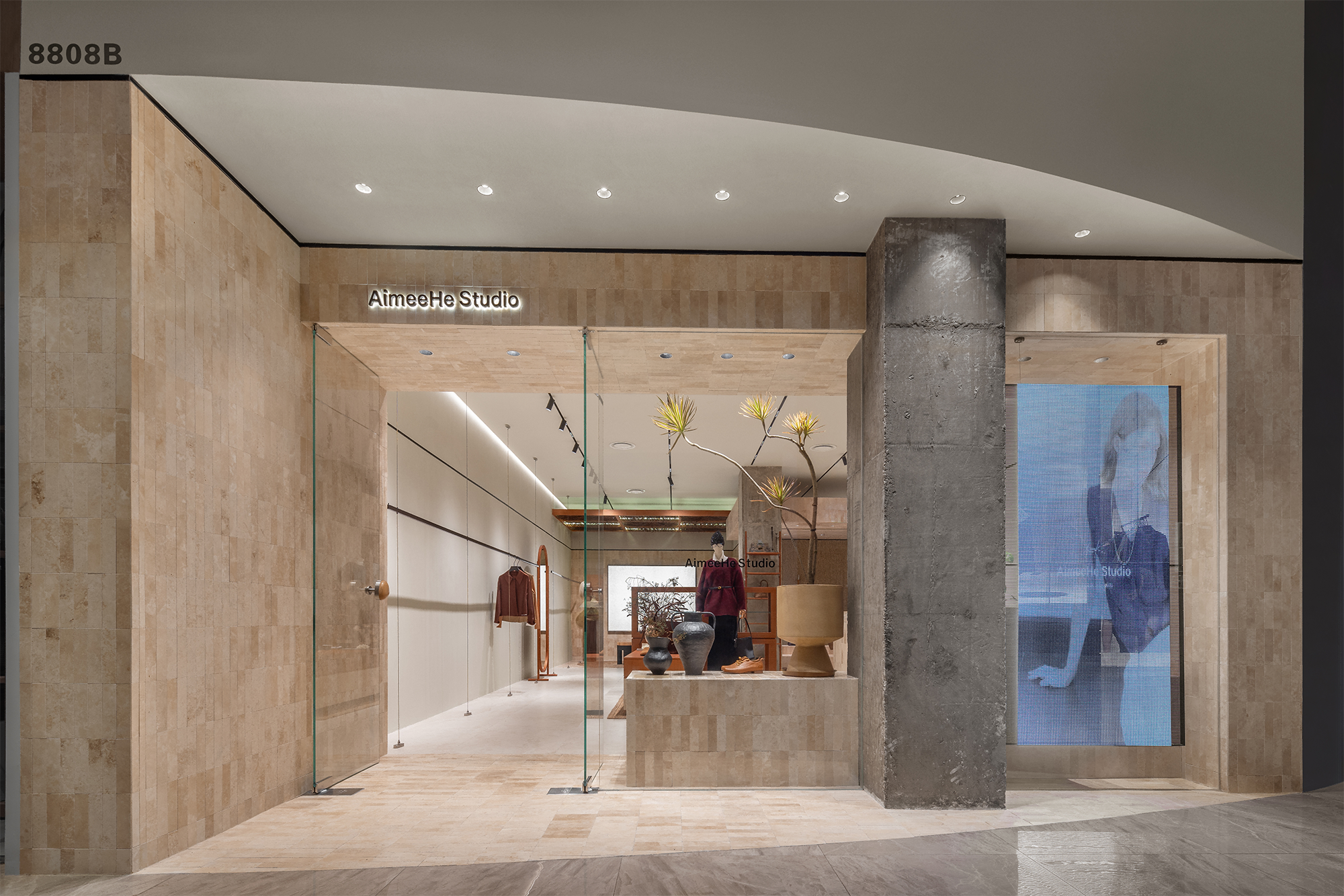 广东侒何莳AimeeHe Studio Retail Store丨LubanEra·Design（鲁班时代建筑装饰设计）-16