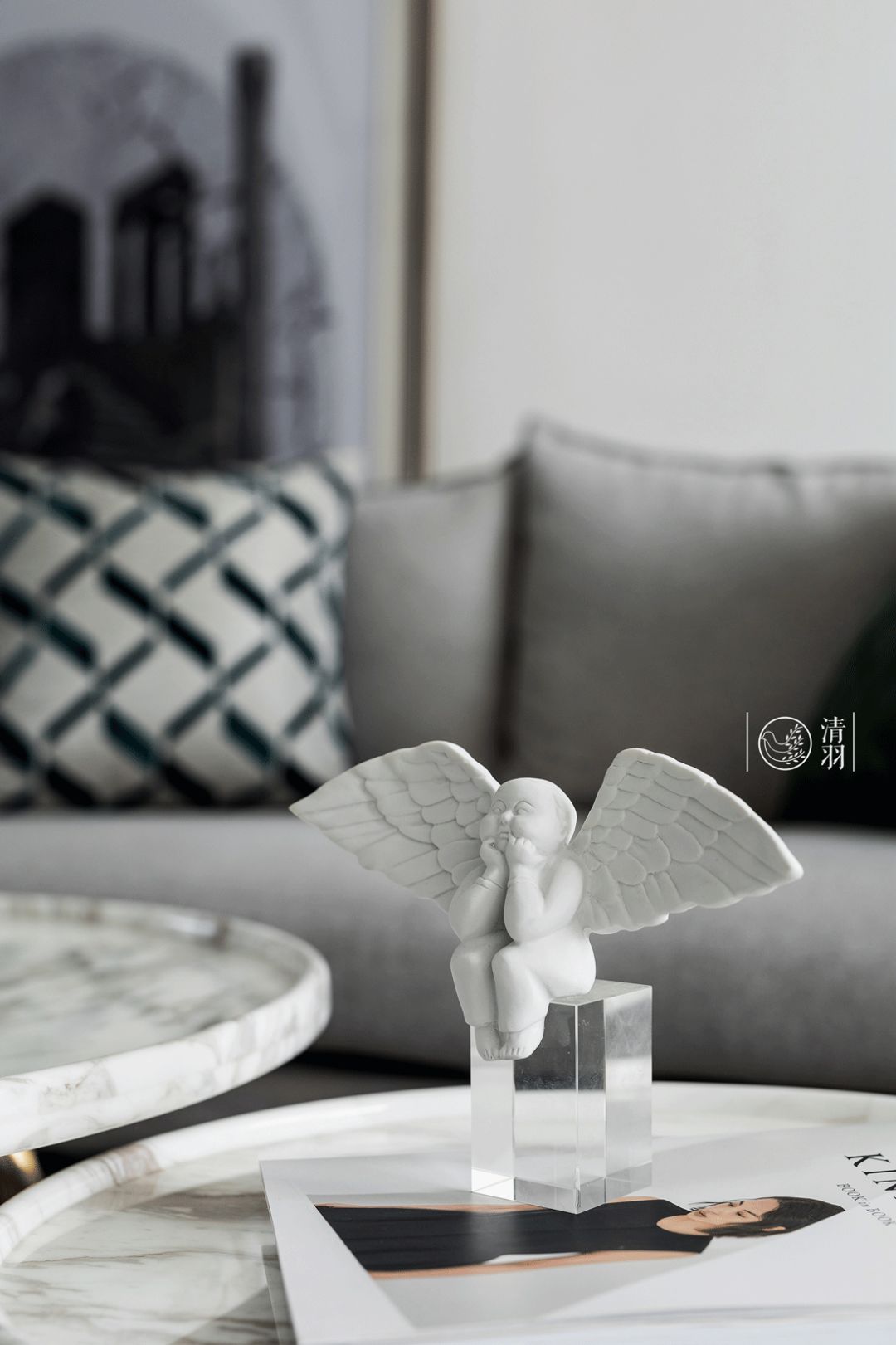 清羽设计打造精致复古布梵良品家居-18