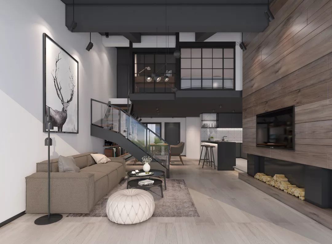 帝豪峰 | 挑高旧房变身为北欧风屋顶时光-25