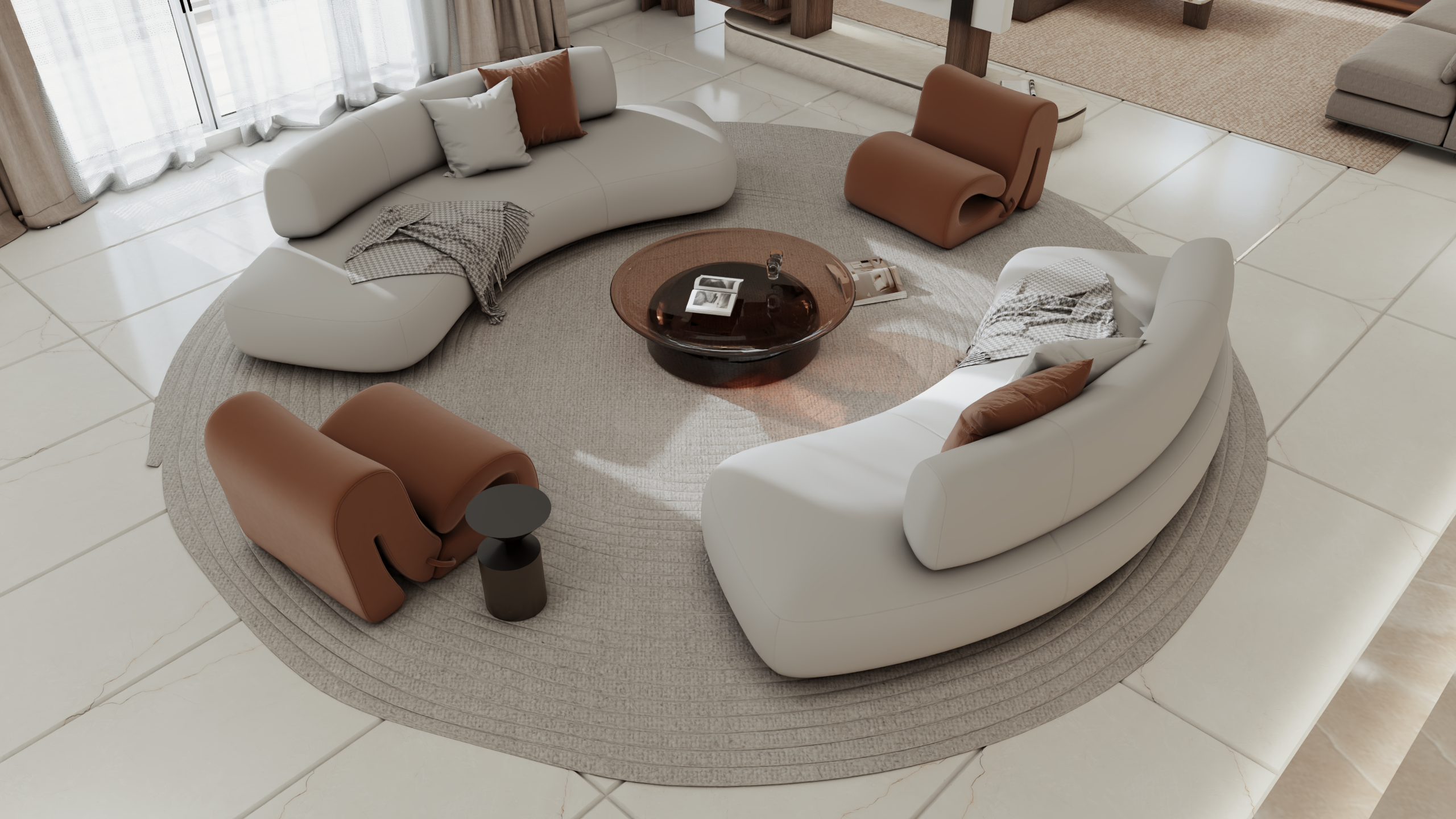 Grand Open-Concept Living-13