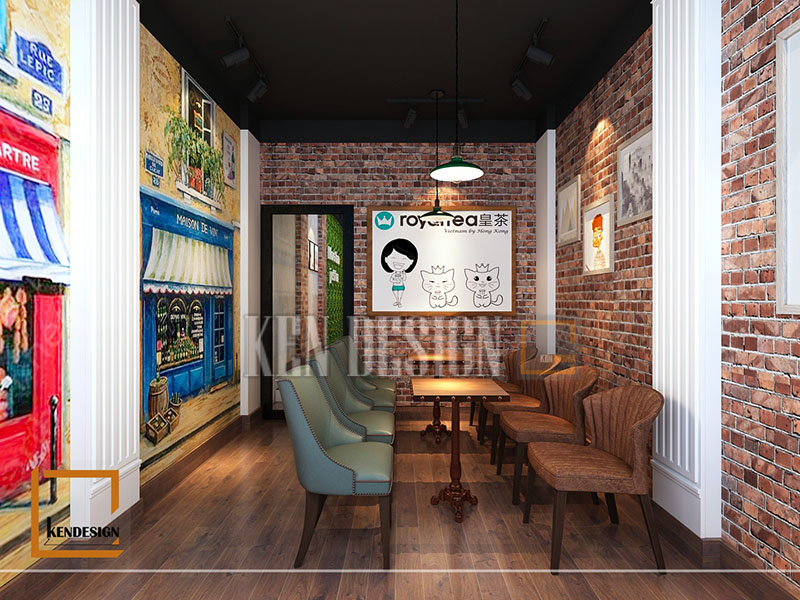 Royal Tea奶茶店法式古典风格设计丨Kendesign-23