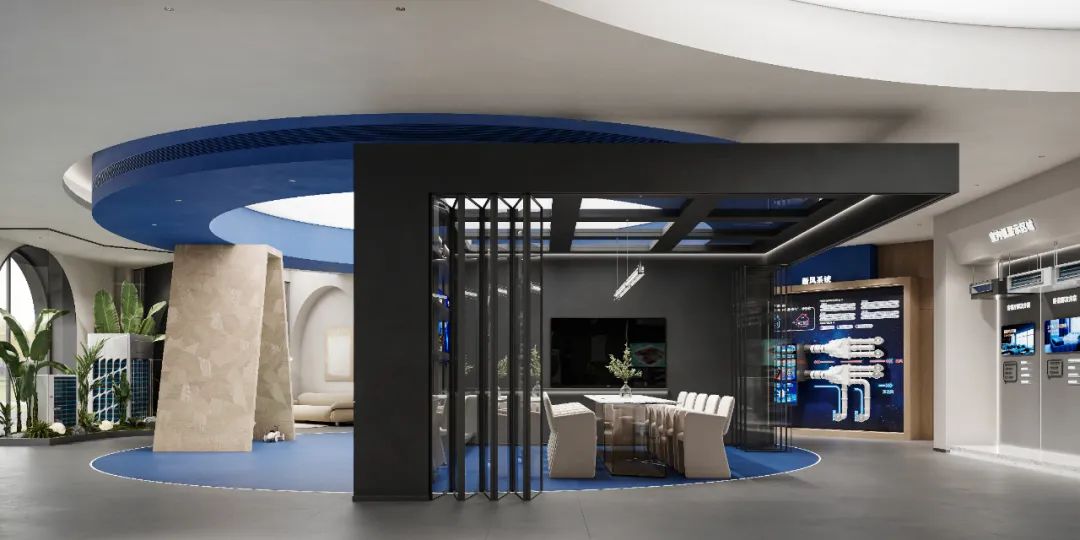 270m²约克 VRF 中央空调展厅丨中国南昌丨周笙笙全案设计工作室-21