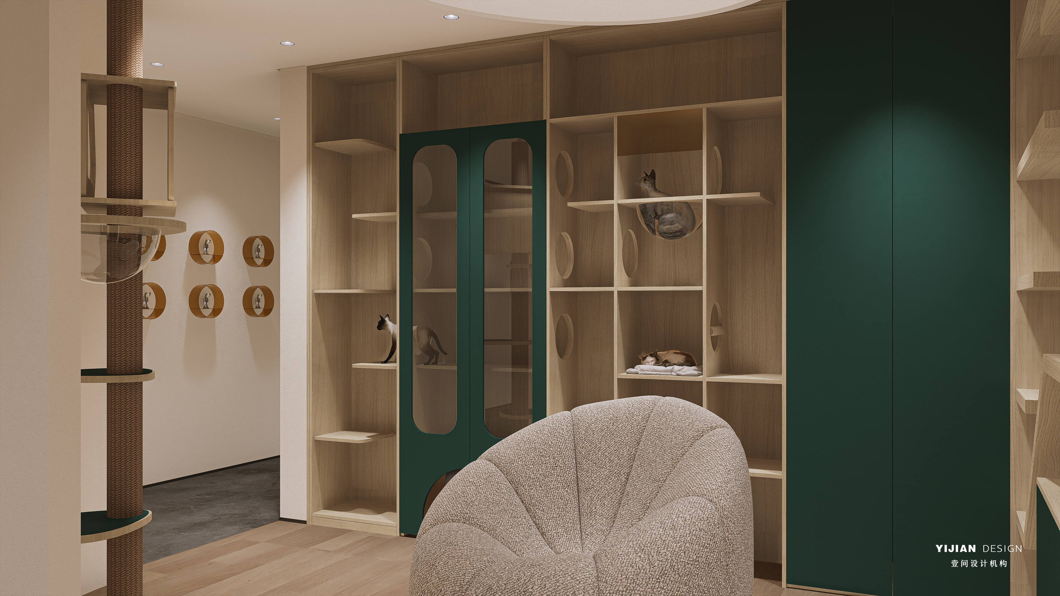 卡玛家居×壹间设计丨中国大连丨山东壹间家居设计机构-32