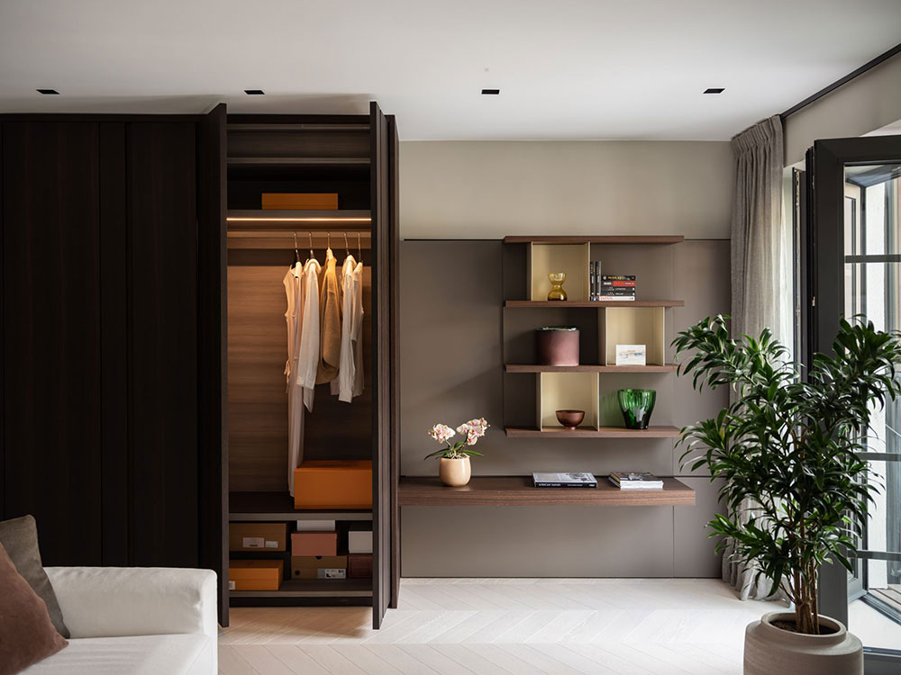 斯德哥尔摩时尚现代复式公寓设计-7