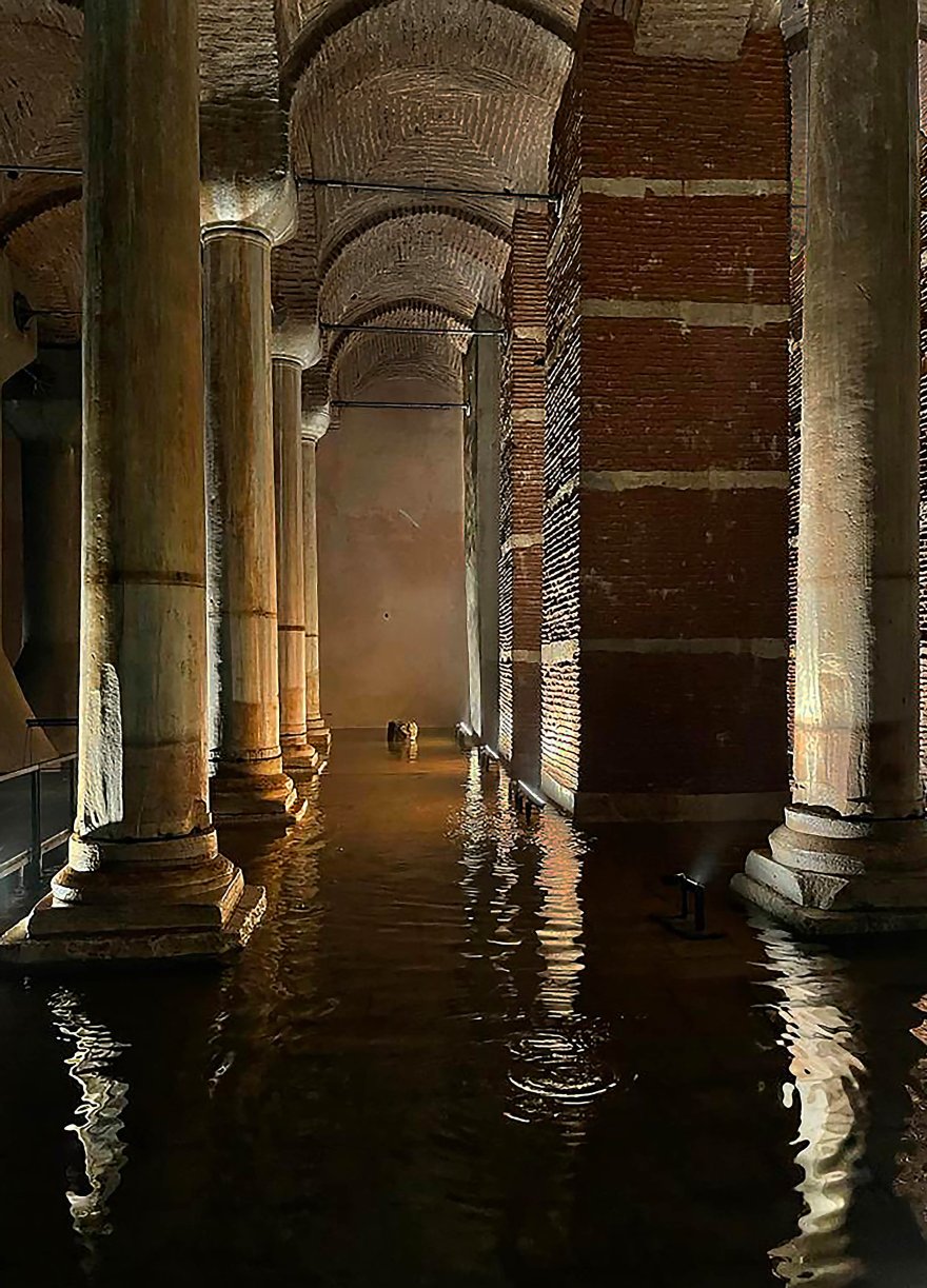 伊斯坦布尔地下水宫殿修复丨土耳其伊斯坦布尔丨伊斯坦布尔工作室等-27