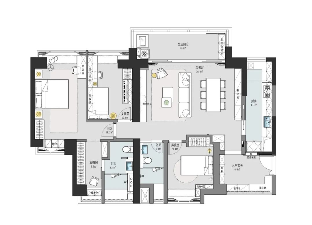 深圳高端私宅设计丨中国深圳丨一度经纬-4
