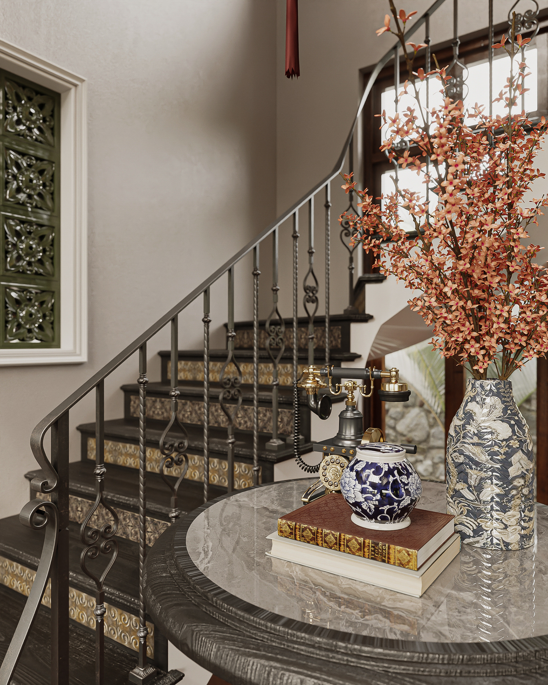 客厅 松泰别墅丨越南-10