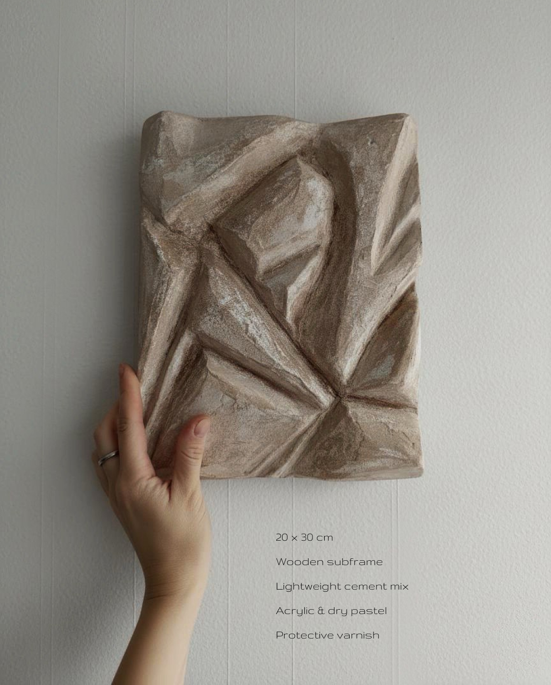 Handmade Wall Art: Geometry of Stone-4