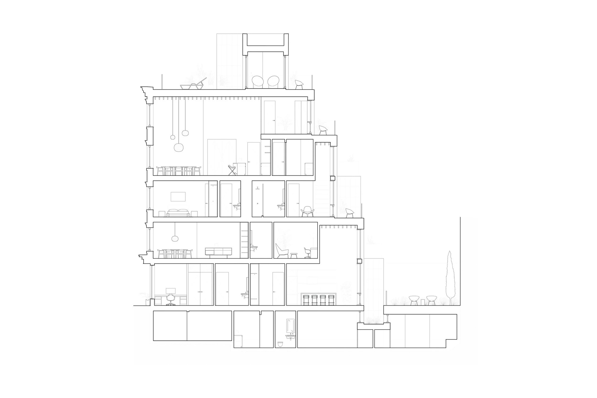 格兰德103号住宅楼丨美国纽约丨Of Possible-18