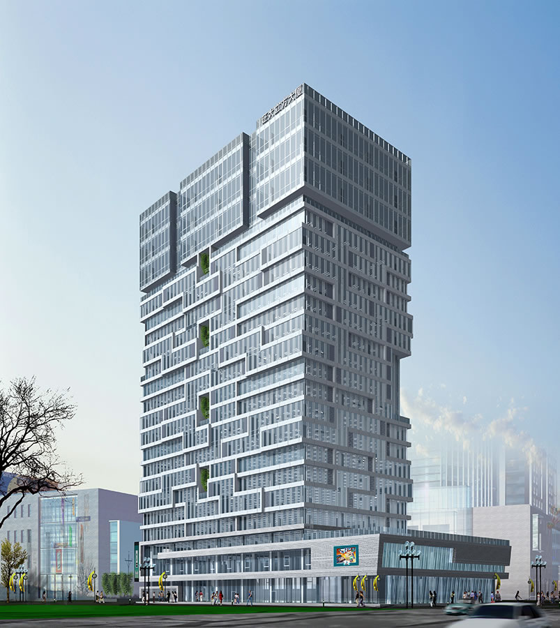 上海浦东证大立方大厦-14