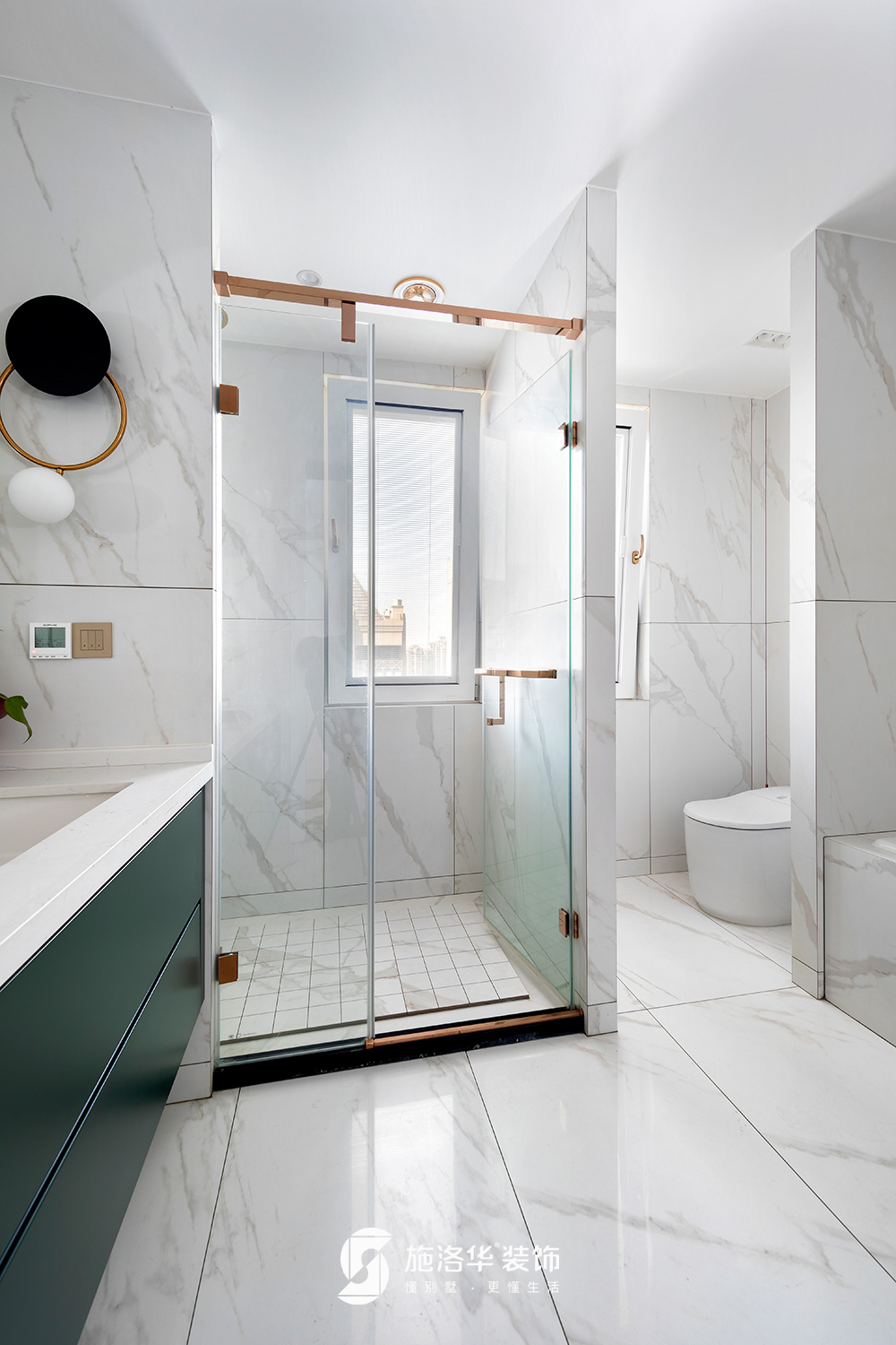 施洛华设计 | 百看不厌的北欧美宅，抚慰人心的一抹经典蓝-25