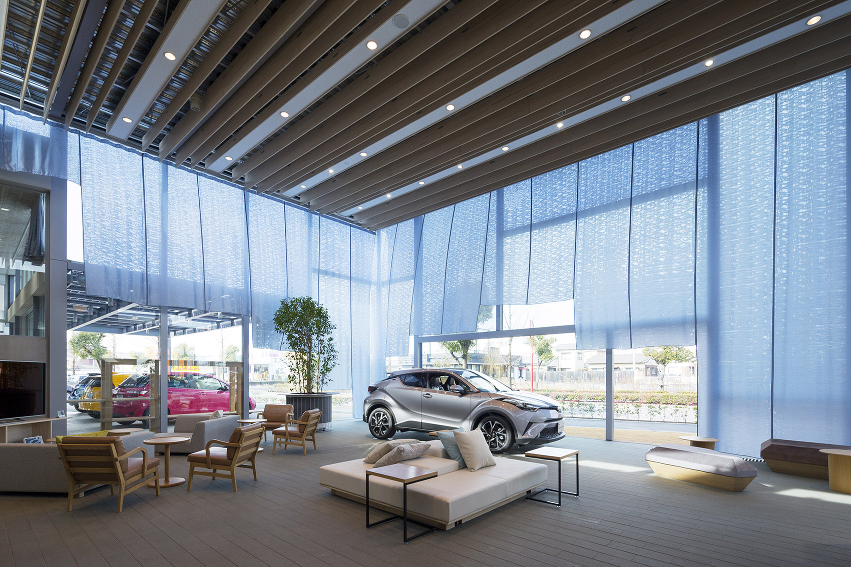 J. Spot Imabari汽车展室及服务商店,日本 / YANOAOYAMA Architecture Design-62