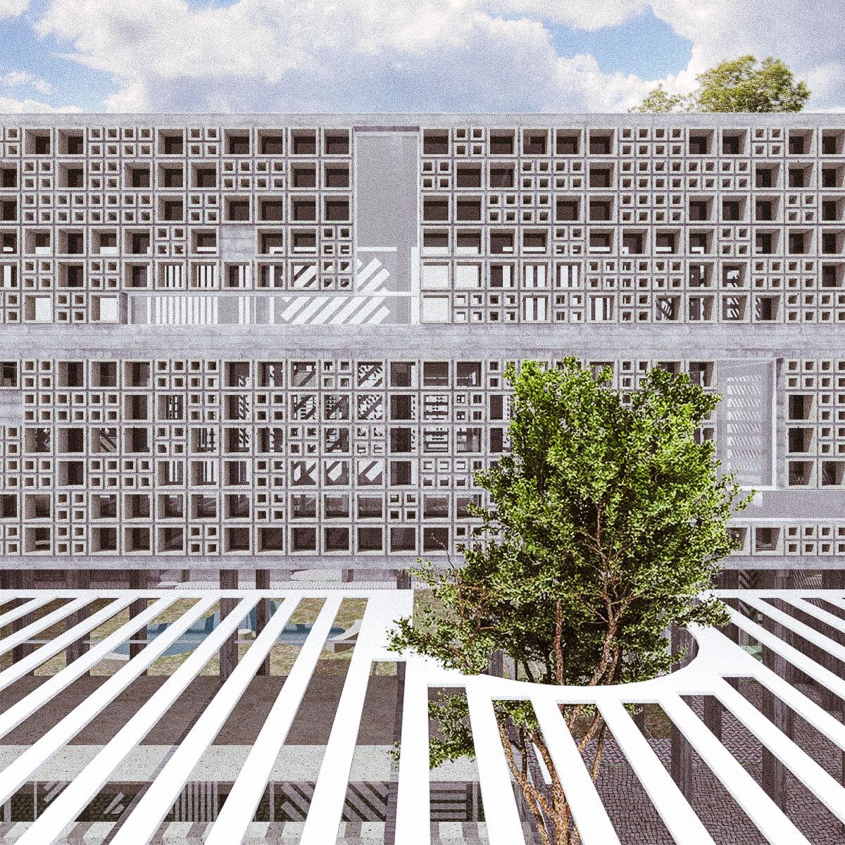 Urban Development of the NAGREF competition (3rd prize) - object-e.net-23