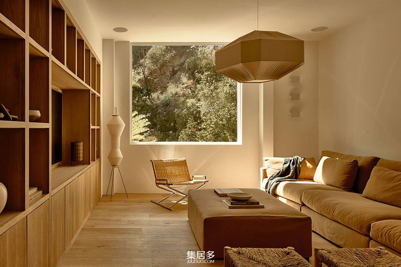 洛杉矶现代住宅 | 光影与自然的完美融合-17