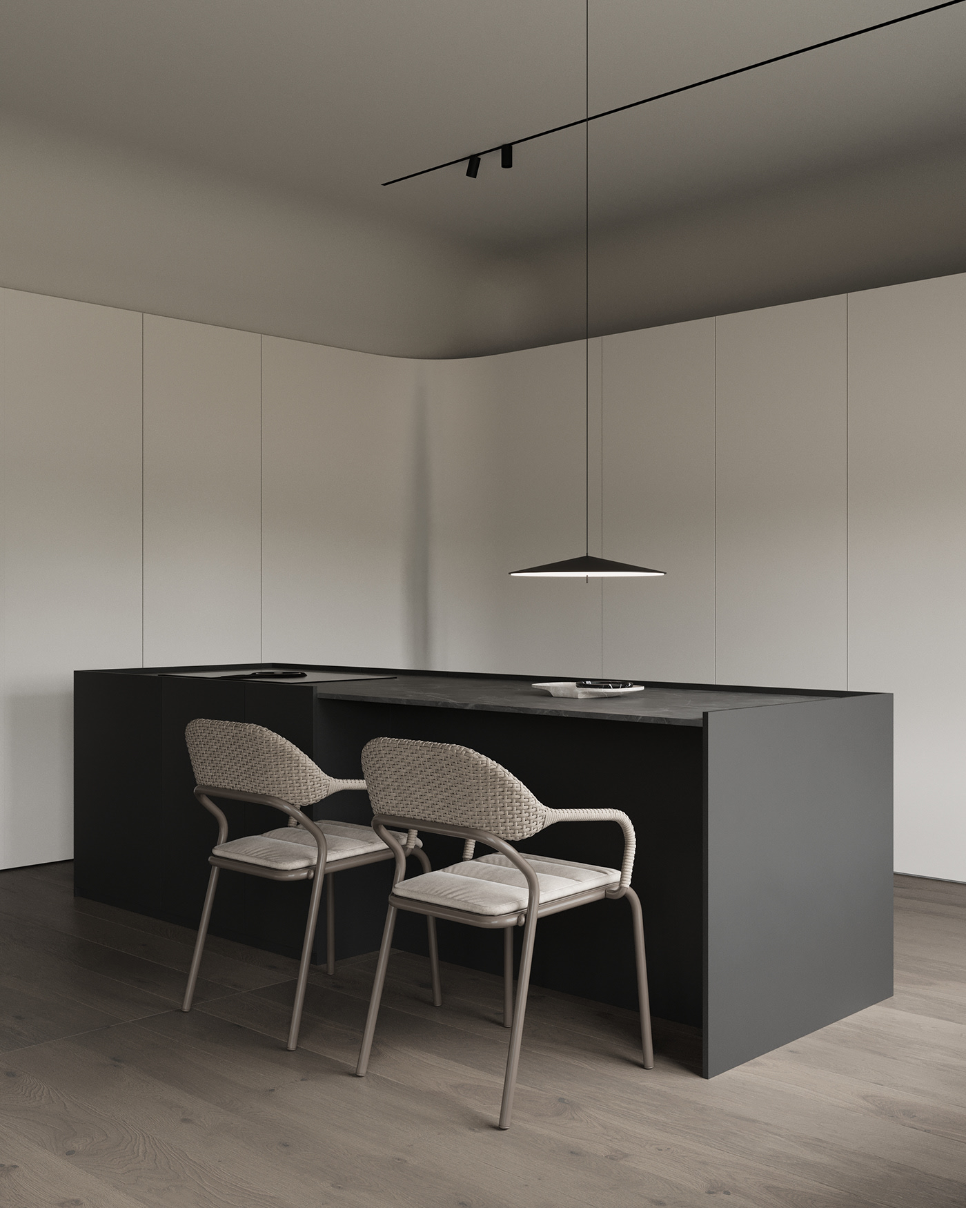 黑白极简空间 越简约越高级！-11