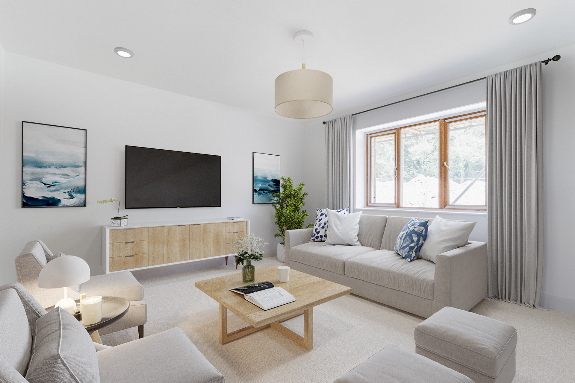 Living Room Virtual Staging-4