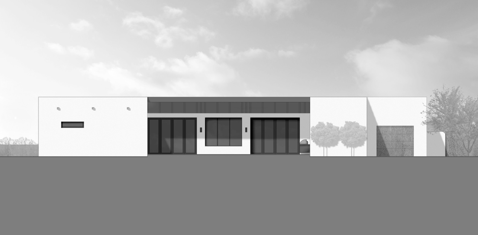 编织之宅 · 凤凰城现代庭院设计-34