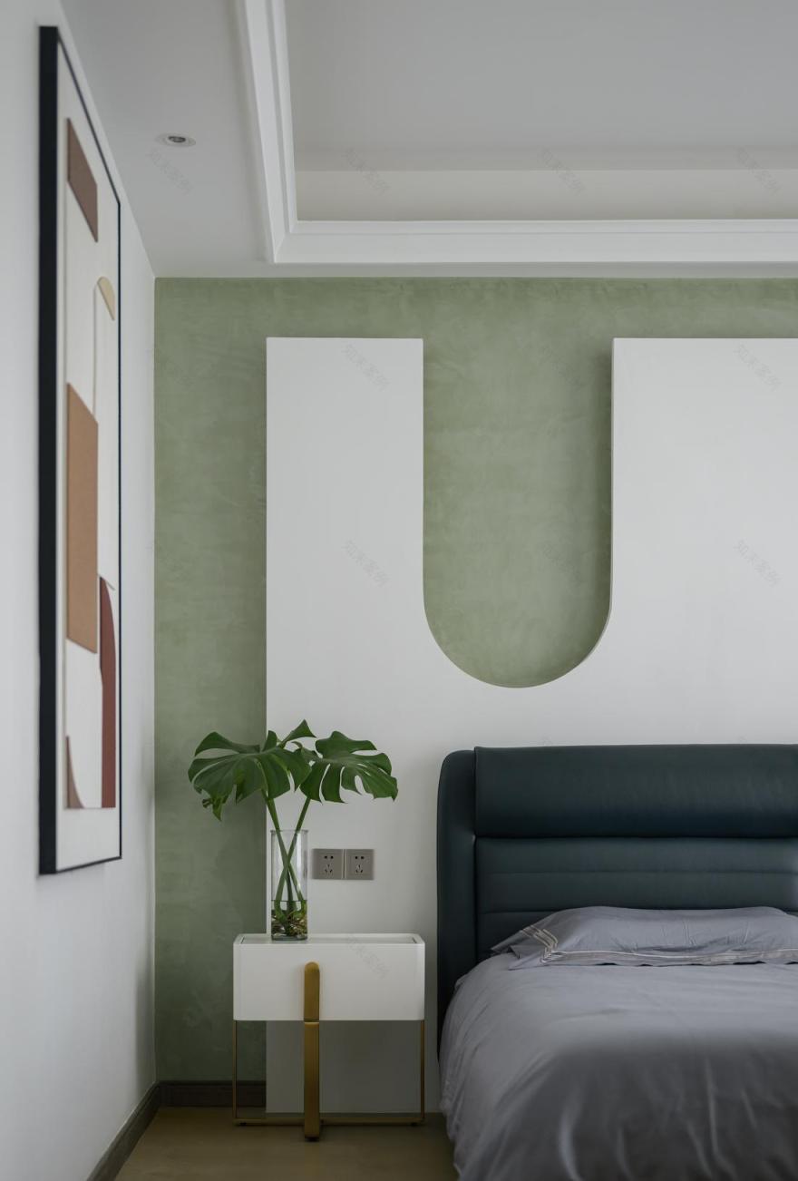 薄荷绿诗意住宅-22