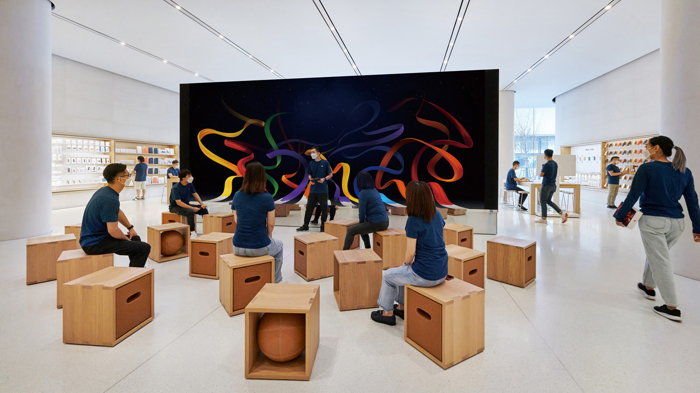 苹果官方展示预览长沙首家 Apple Store 零售店丨中国长沙丨苹果公司-3