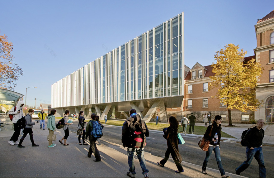 Manitoba大学音乐与艺术学院,加拿大 / Patkau Architects + LM Architectural Group-13