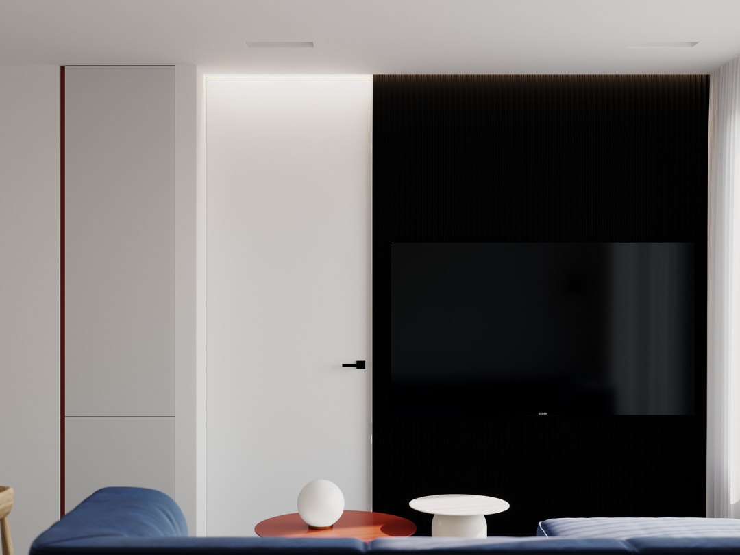 现代轻古典家居，隐藏式收纳释放空间-11