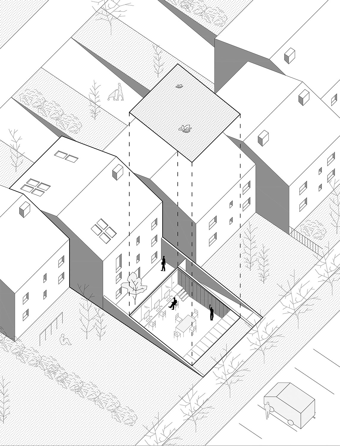 下沉式设计工作室丨斯洛文尼亚丨dekleva gregorič architects-19