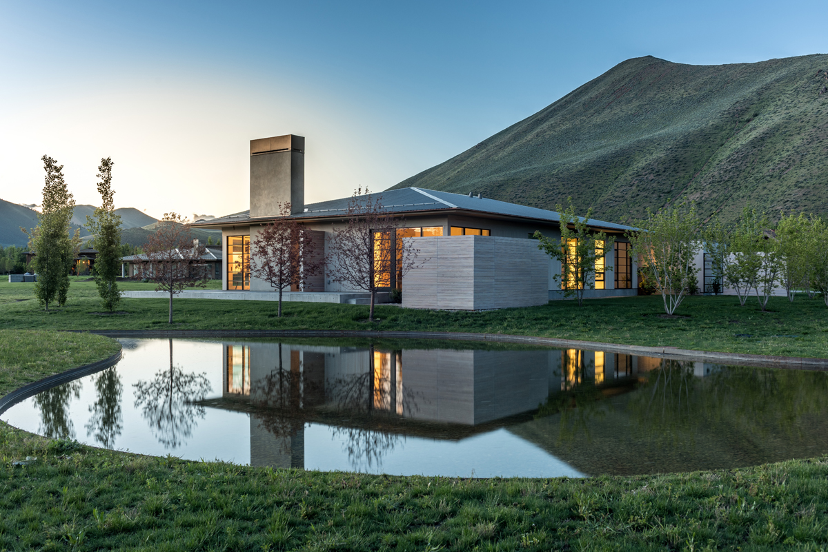 河畔住宅，融入自然美景-0