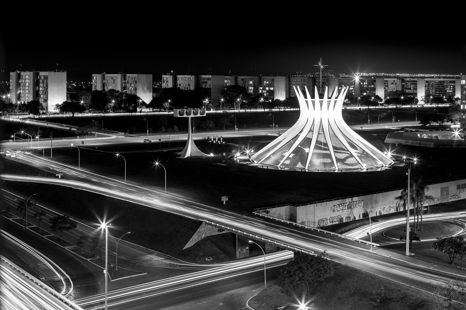 巴西10·10米纯白极简概念空间-18