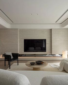 以大地色系与极简语言,构筑155平弹性功能丨中国台中丨新橙设计