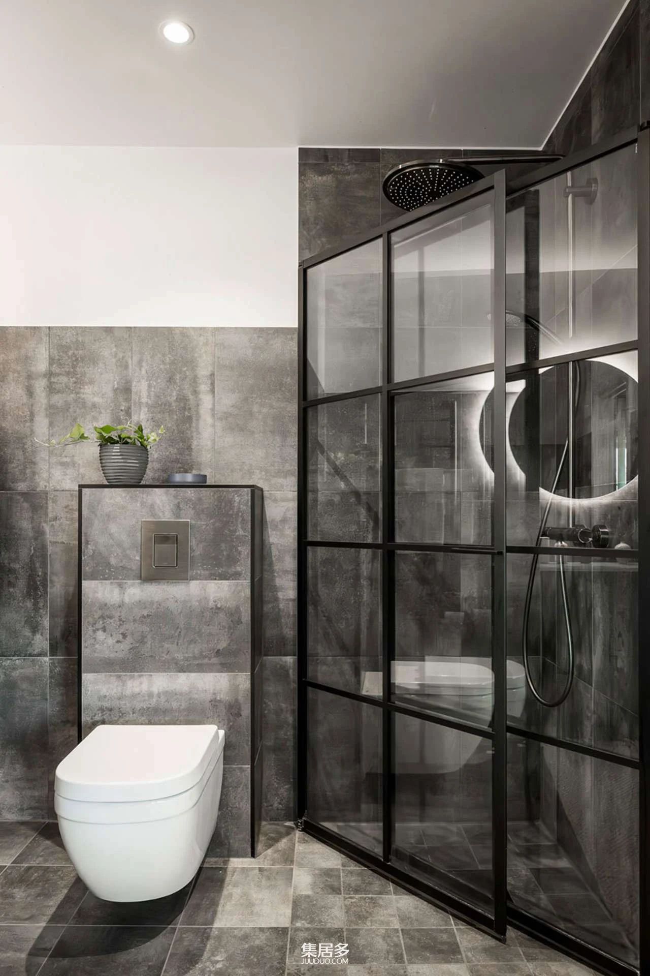 混凝土墙的斯堪的纳维亚小型公寓丨瑞典-22