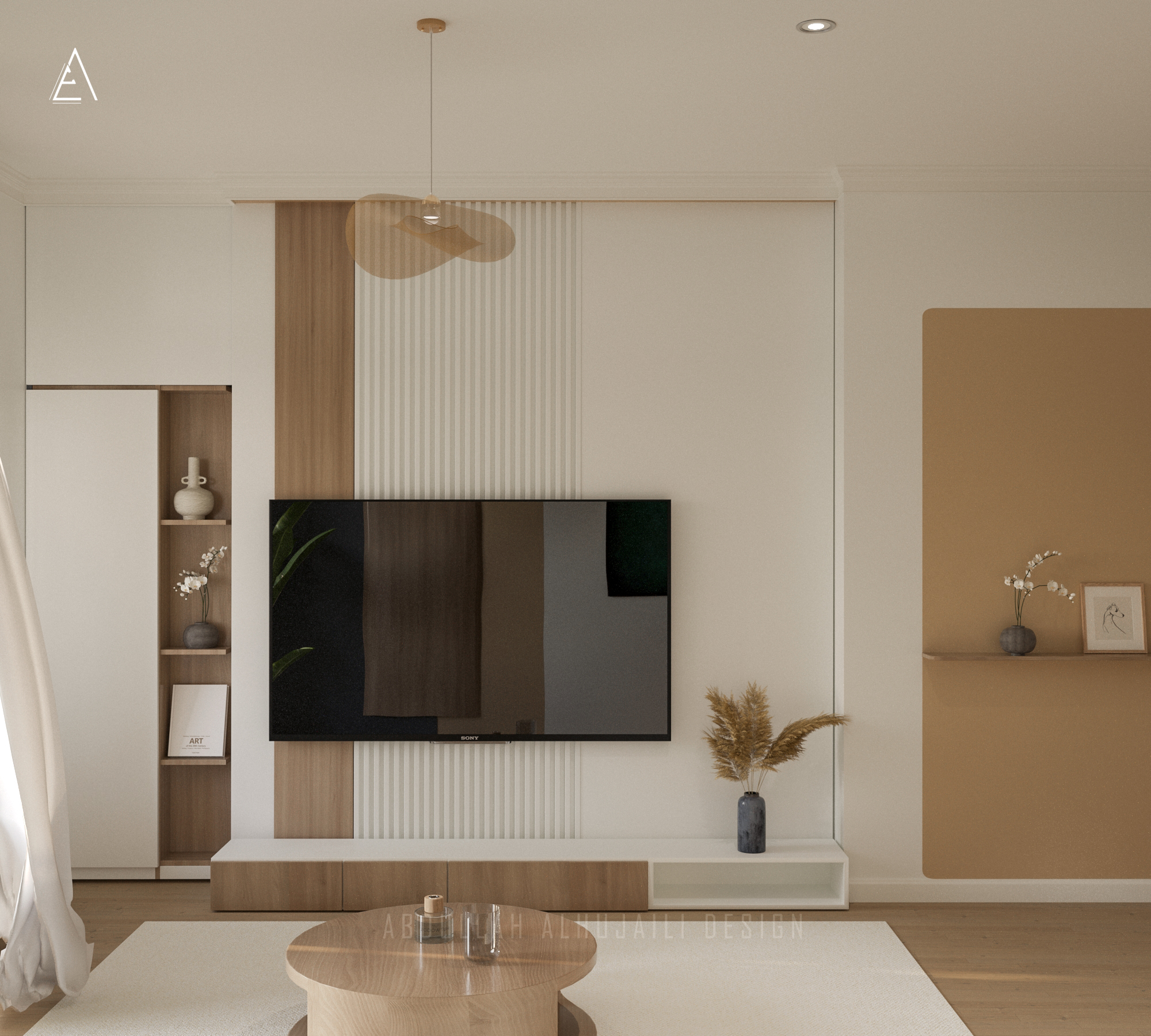 Interior design (Modern Boho-Chic Apartment)-9