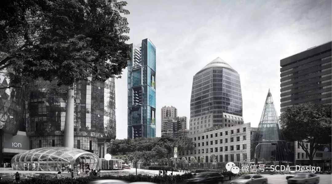 SCDA Architects | Angullia公园，解放土地的高密度都市试验-13