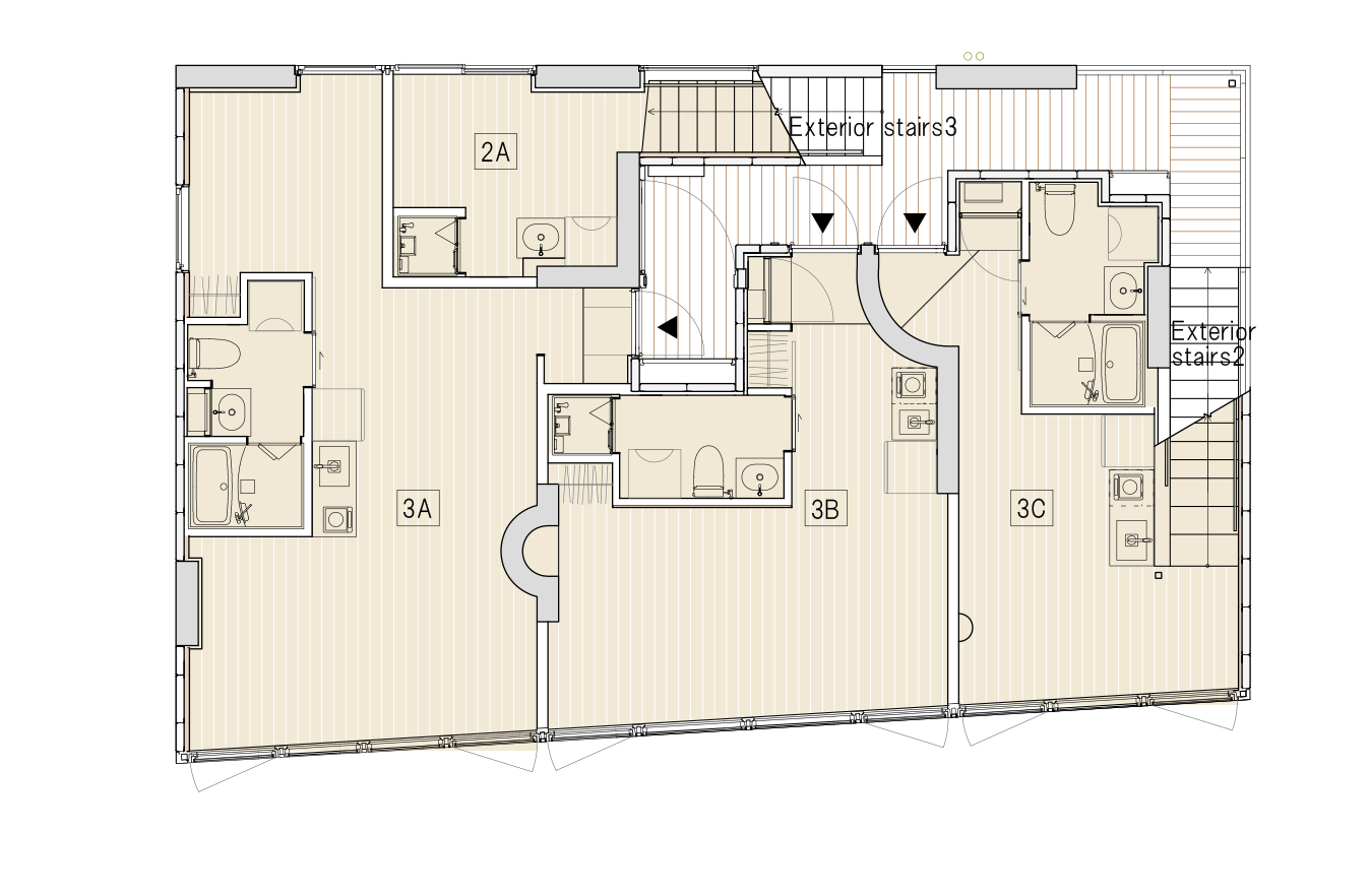 日本多功能混合建筑丨塔塔建筑师-50